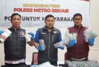 AKBP Hannry PH Tambunan saat menjabat sebagai Kasat Narkoba Polres Metro Bekasi.