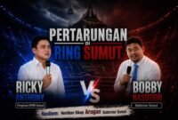 Pimpinan DPRD Sumut Ricky Anthony VS Gubernur Sumut Bobby Nasution.