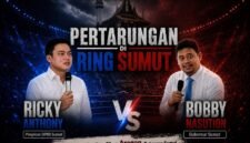 Pimpinan DPRD Sumut Ricky Anthony VS Gubernur Sumut Bobby Nasution.